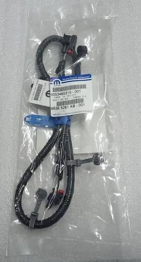68365261ab Dodge 2019-2024 Ram3500 Lh Rear Dually Fender Lamp Wire Harness