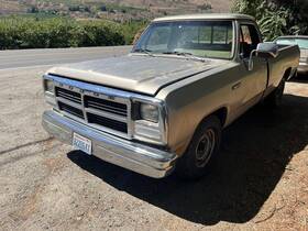 166-01061dl Dodge Truck Driver Tail Light Sweptline With Bezel Fits 88-93 150 Pickup 1376831