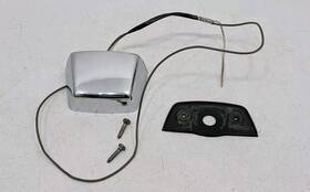 3730272 Dodge Truck Van Rear License Plate Light Lamp Plastic Chrome Ram Used Oem Original