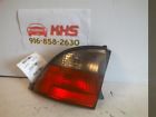 166-02243bl Driver Tail Light White Upper With Red Lower Lens Fits