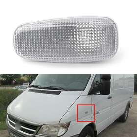 Efmotorshop 211311257582 Side Turn Signal Lamp Shell Accessories For Dodge Sprinter 2500 3500 2003-2006 Efmotorshop 211311257582 Side Turn Signal Lamp Shell Accessories For Dodge Sprinter 2500 3500 2003-2006