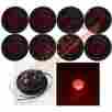El-104232r10 Recreation Pro 10 New 4 Round Red 32 Led Stop Tail Turn Lights W Grommets For Trucks Trailers 799861408291 El-104232r10 Recreation Pro 10 New 4 Round Red 32 Led Stop Tail Turn Lights W Grommets For Trucks Trailers 799861408291