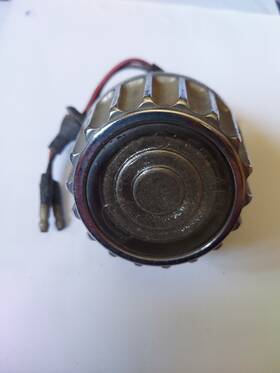Fomoco R64-fn 1964 Ford Falcon Back-up Light Glass Lens With Chrome Bezel Saer64 Fn Oem