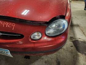 114-00485cl Ford Driver Left Headlight Fits 1999 Taurus 1152330