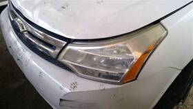 114-01137al Ford Driver Headlight Halogen Sedan Bright Chrome Trim Fits 08-11 Focus 1303495
