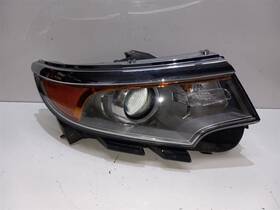 114-01341br Ford Passenger Headlight Halogen Smoke Shaded Background Fits 11-14 Edge 1350345