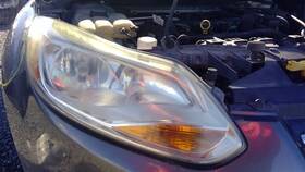 114-02784ar Ford Passenger Headlight Halogen Aluminum Trim S Model Fits 12-14 Focus 87811