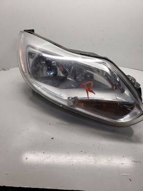 114-02784br Ford Passenger Headlight Halogen Black Trim St Fits 12-14 Focus 1207580