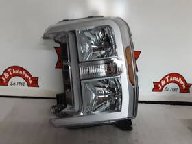 114-12223l Ford 2023 2024 F250 F350 F450 F550 Headlight Lamp Assembly Lh Driver Side Halogen