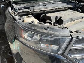 114-12669br Ford Passenger Headlight Halogen Sel Black Bezel Fits 15-18 Edge 4864697