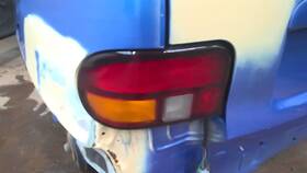 166-01507l Ford Driver Left Tail Light Fits 94-96 Aspire 1883361 Backup Lamp Lens Oem