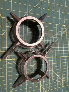 C5ab-13489-a Ford Vintage Pair 1965 Galaxie 500 Reverse Light Chrome Trim Oem Back Up Lamp 65 C5ab-13489-a Ford Vintage Pair 1965 Galaxie 500 Reverse Light Chrome Trim Oem Back Up Lamp 65