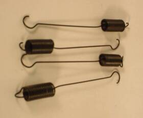 C7wy-13a163-a Ford Used Set Of 4 1967 1968 Mercury Cougar Headlight Cover Tension Springs