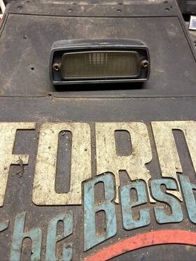 D3tb-15a557 Ford 73-79 Truck F100 F150 F250 F350 Rear Cargo Lamp Backup Light Bed Box Oem