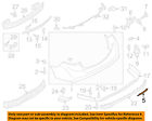 Ds7z13a565a Ford Oem Fusion-bumper Trim-reflector 13-14