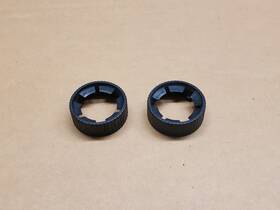 E4lb13n019aa Ford 2 Oem Van E250 Truck F150 Mercury Lincoln Headlight Bulb Retainer Ring Pair