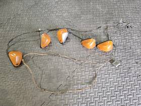 F81b-15a404-ae Ford 99-07 F250 F350 Cab Clearance Lights And Wire Harness Set Oem
