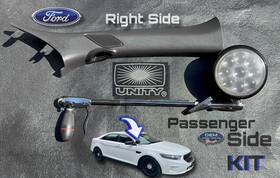 Fb5z-7804608-aa Ford Unity Police Spotlight/right Mount/right Side Trim Panel Taurus 2013-2019