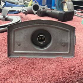 Fdm-13234-a Ford Fomoco B5c-13206-a 1955 Truck Parking Light Assembly Sandblasted Oem Vtg