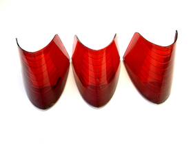 Mkii-13450 Ford Lincoln Mercury 1956/1957 Continental Mark Ii Tail Light Lenses X3 Mkii-13450 Ford Lincoln Mercury 1956/1957 Continental Mark Ii Tail Light Lenses X3