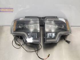 114-01488l Ford Truck 14 2014 F150 Raptor Tested Morimoto Led Triple Beam Headlight Lamp Set