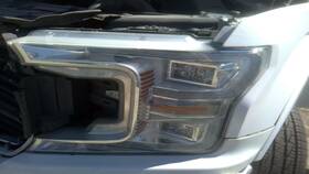 114-10444al Ford Truck Driver Headlight Led Bright Headlamp Bezel Fits 18-20 F150 Pickup 29405221