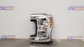 Ford Truck 114.fd8519 19 F450 Super Duty Headlight Headlamp Left Driver Halogen Chrome