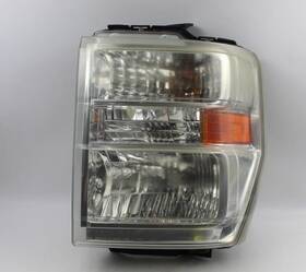 114.fd8f12 Ford Truck Left Driver Side Headlight Fits 2012 E450sd Oem #32995