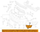 C29150c21a Front Oem Left Cover 5 Mazda 08-10 Bumper-lamp