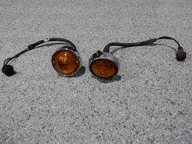 5950980 General Motors 63-67 C2 Corvette Front Parking Lamp Assemblies Gm #5950980/910552 Survivors