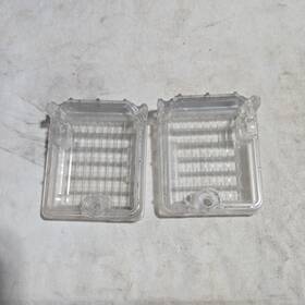 5960136 General Motors 1968-1969 Chevy Ii Nova Backup Lenses Clear Pair 5960136 General Motors 1968-1969 Chevy Ii Nova Backup Lenses Clear Pair