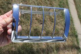 5964085 General Motors / Chevrolet 1971 Impala /caprice Left Side Turn Signal Parking Light Chrome Bezel