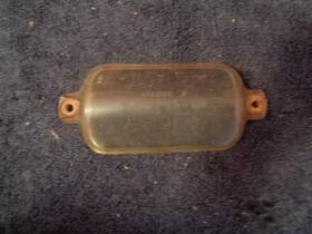 5950753 General Motors Corporation 2.709 1961-1964 Chevy 1961-1963 Olds Rear Bumper License Plate Tag Light Lamp Lens Oem