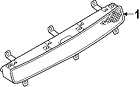 8h0945097c Genuine Oem Audi High Mount Lamp
