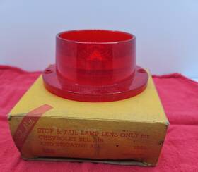 5954191 Glo-brite Vintage Stop And Tail Lamp Lens Chev Bel Air Biscayne 1963 830