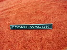 3920806 Gm 1970s 1980s Vintage Estate Wagon Emblem