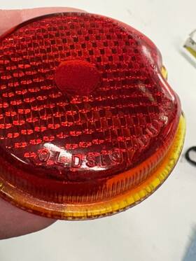 920696 Gm Nos 1937-1953 Tail Light Lens #920696 Oldsig-dury Stimsonite Chevy Olds 920696 Gm Nos 1937-1953 Tail Light Lens #920696 Oldsig-dury Stimsonite Chevy Olds