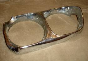 9782752 Gm Pontiac Vintage 1966 1967 Headlight Bezel Rh Bonneville Catalina Gto