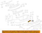 22950586 Gm Terrain-bumper Gmc Trim-reflector 10-14 Oem