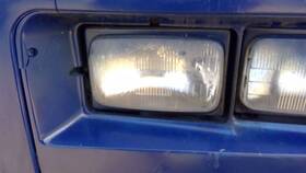 114-00464l Gmc Truck Driver Left Headlight Dual Lamps Fits 92-96 3500 Van 529834