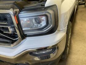 114-02894l Gmc Truck Driver Headlight Classic Style Limited Hid Fits 16-19 Sierra 1500 Pickup 4515783