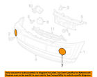 68033797aa Grand Front Cherokee Jeep Bumper-lamp Left Oem Cover 08-10 Chrysler