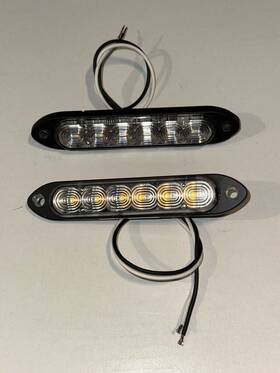 78462 Grote Truck / Trailer - Amber Red Enhanced Brake Strobe Light
