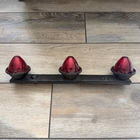 B-202 Grote Vtg Truck Trailer Marker Light Bar 3 Beehive Clearance Lights Read