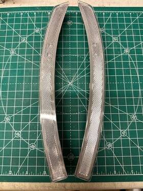 Gsc7fcbm Gscreations Non Working C7 Corvette Clear Front Side Bumper Markers