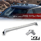 Rrlb22274101ss001 Gtrrlb9001sl Gtracers Rota Deluxe Silver Off Road Light Bar Mount Roof