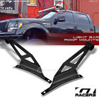 Gtrrlbf1500950bkfrc001 Gtracers Blk Roof Pillar Mount Brackets For Straight Led Light