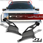 Gtrrlbf1500950cbkfrcaa Gtracers Black Roof Pillar Mount Brackets For Curved Led Light