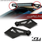 Gtrrlbram0250sbfrc001 Gtracers Textured Blk Roof Pillar Mount Brackets For Led Light