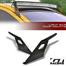 Gtrrlbsil1454cbkfrcaa Gtracers Black Roof Pillar Mount For Curved Light Bar Frc